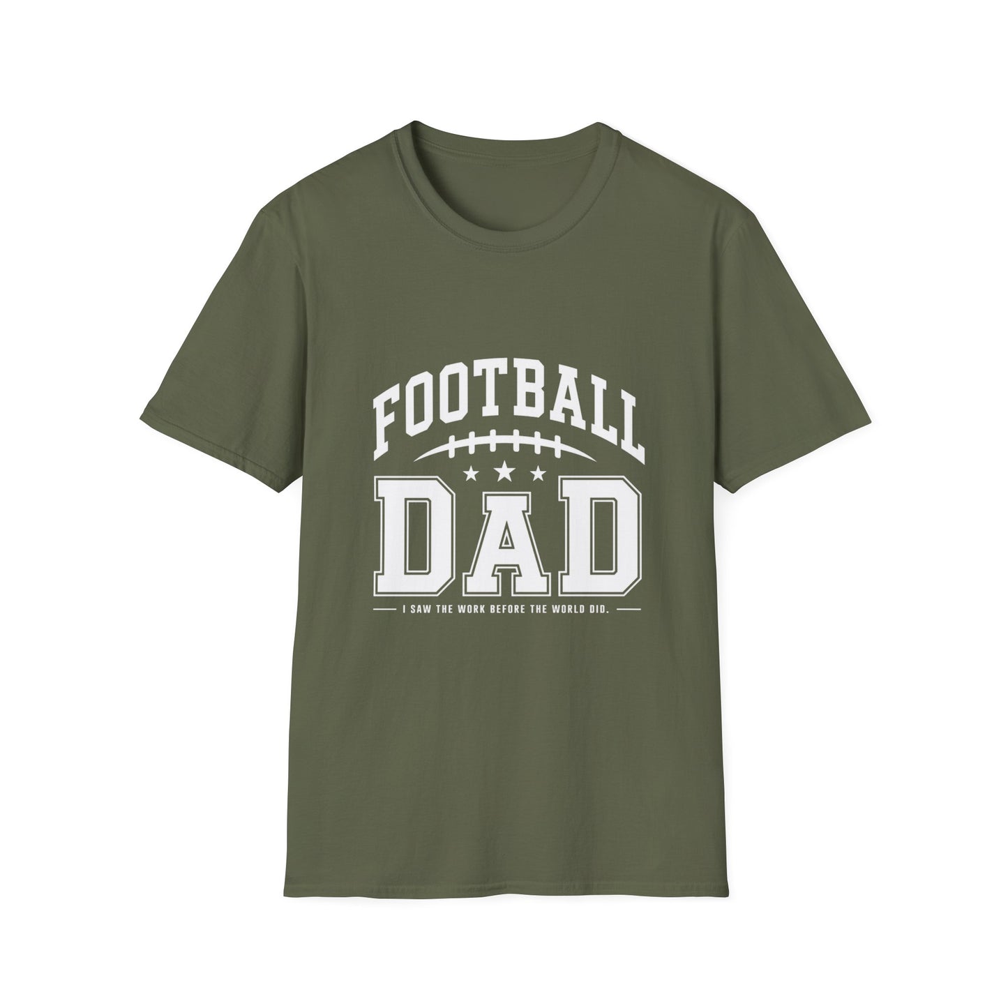 Custom Football Dad Flag Tee