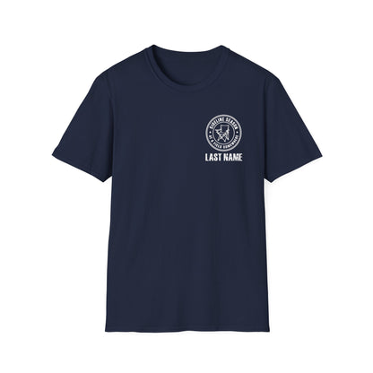 Custom My Heart Is On That Field Football Tee