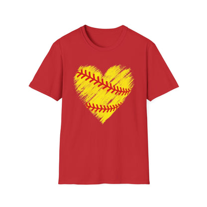 Softball Heart Tee