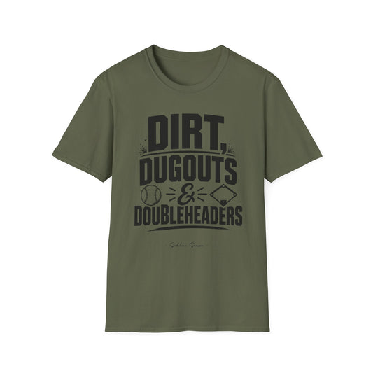 Dirt, Dugouts & Doubleheaders Tee