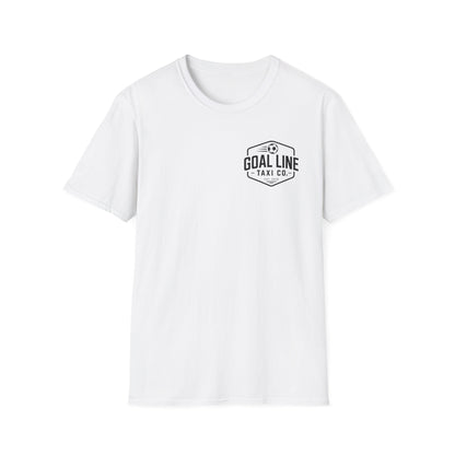 Goal Line Taxi Co. (Mom) Custom Soccer Tee