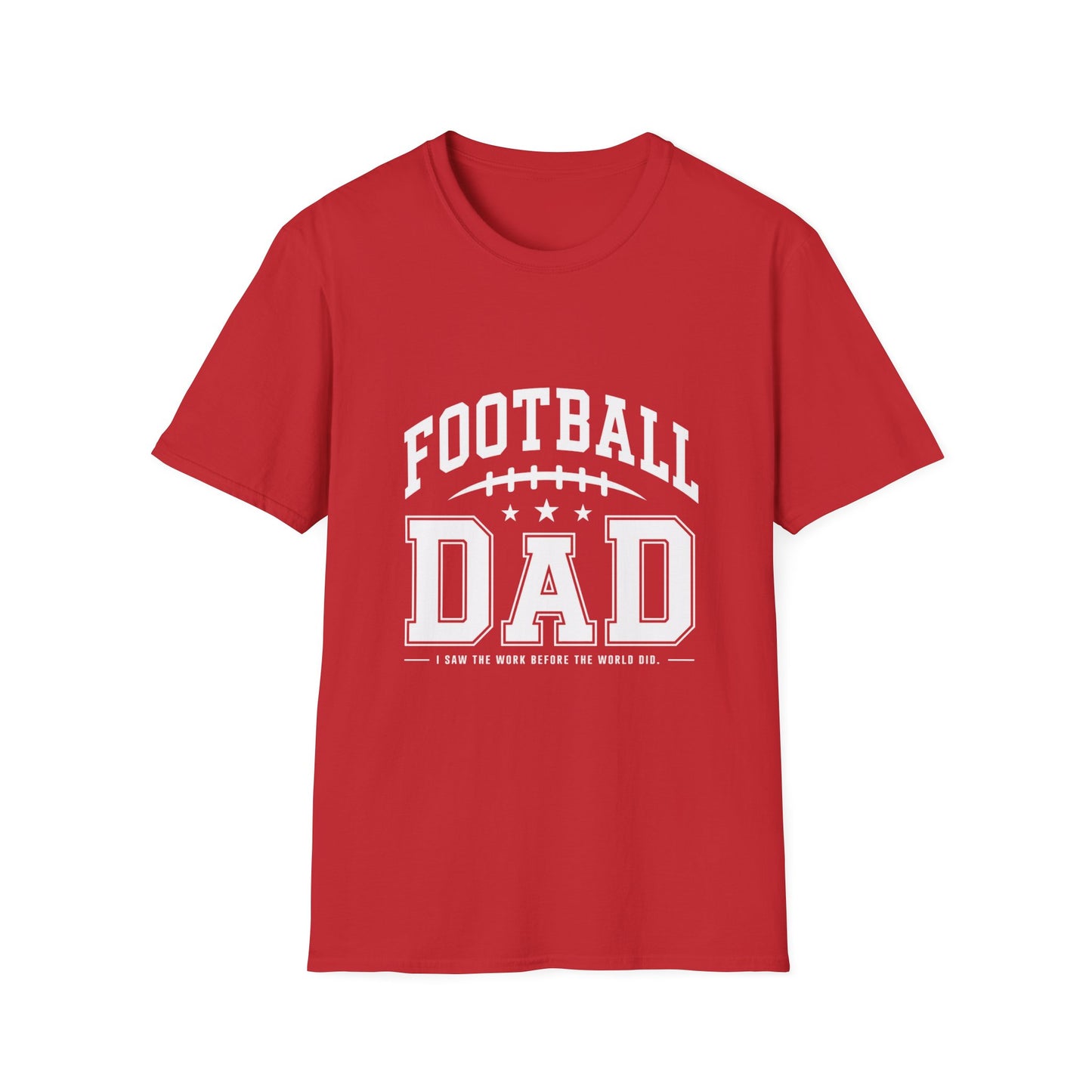 Custom Football Dad Flag Tee