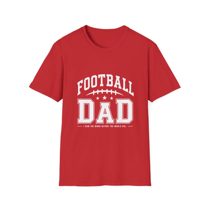 Custom Football Dad Flag Tee