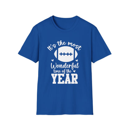 Most Wonderful Time of The Year Football Tee