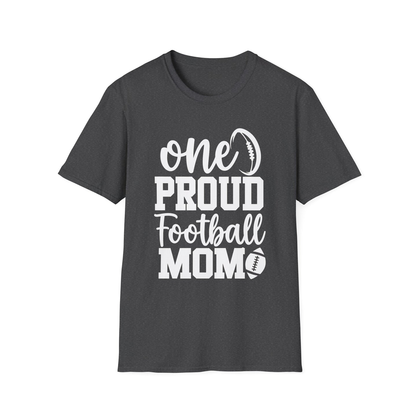 One Proud Football Mom Football Tee