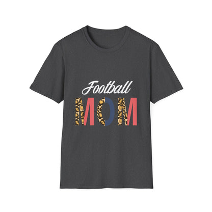 Cheetah Print Football Mom Tee