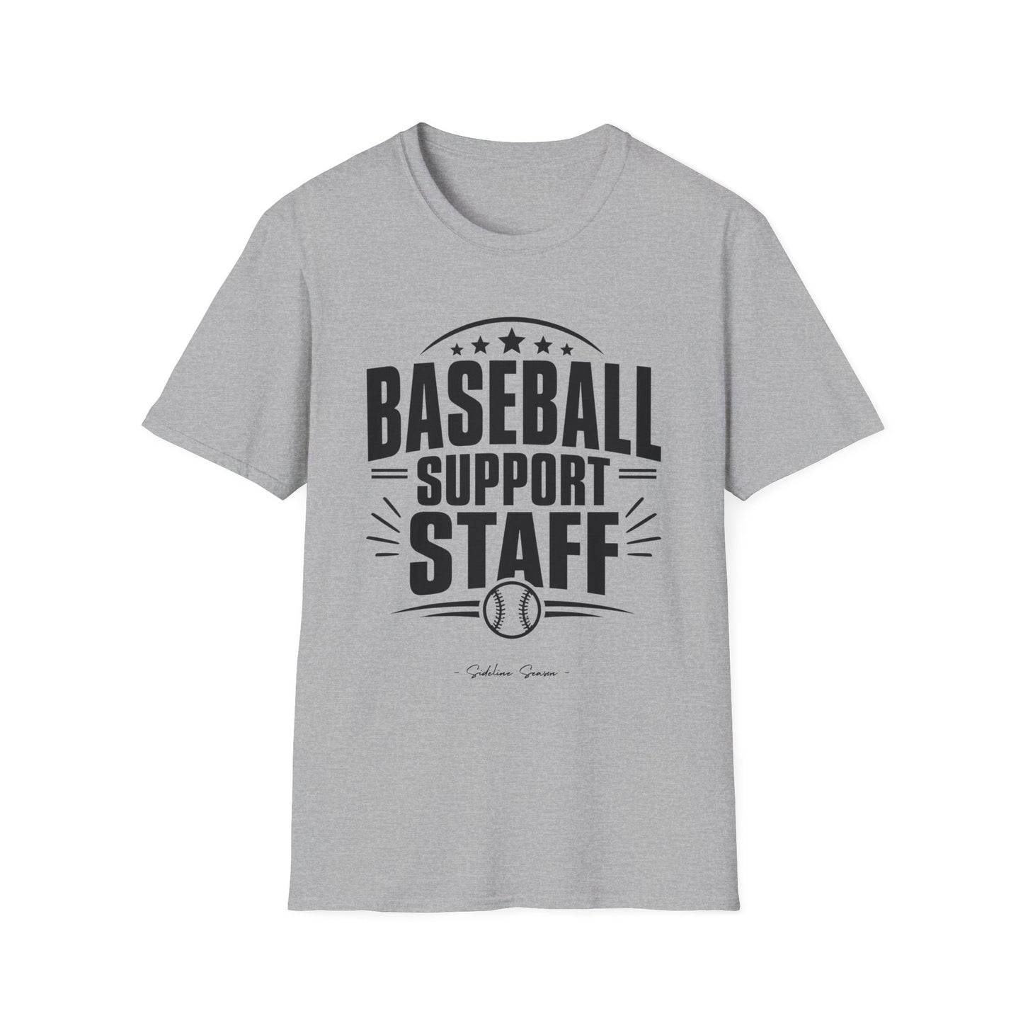 Baseball Support Staff Tee