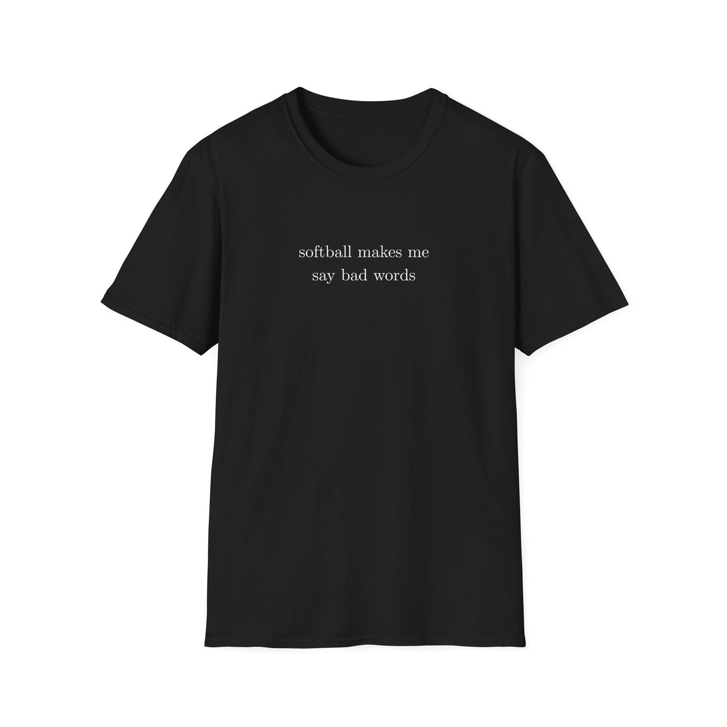 Softball Bad Words Tee