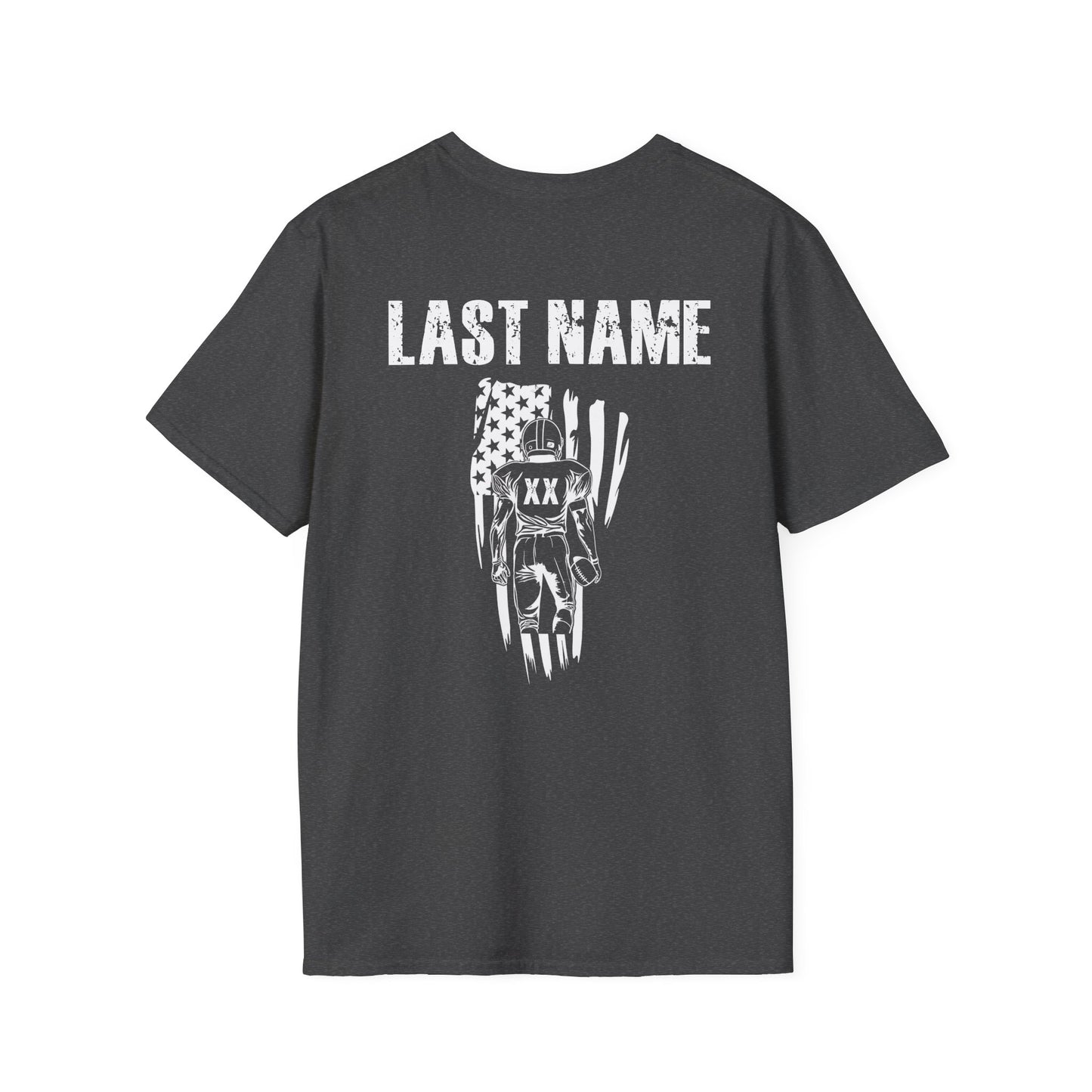 Custom Football Dad Flag Tee