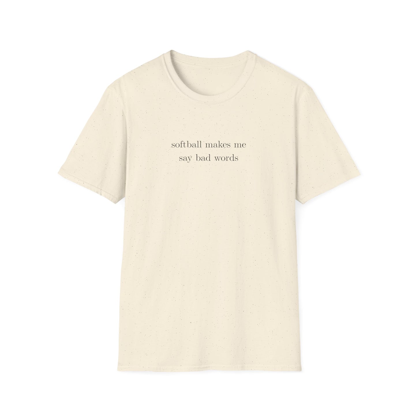 Softball Bad Words Tee