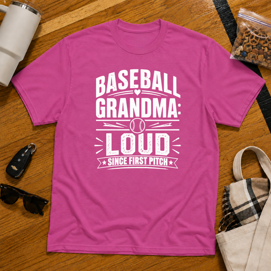 Baseball Grandma: Loud Since First Pitch