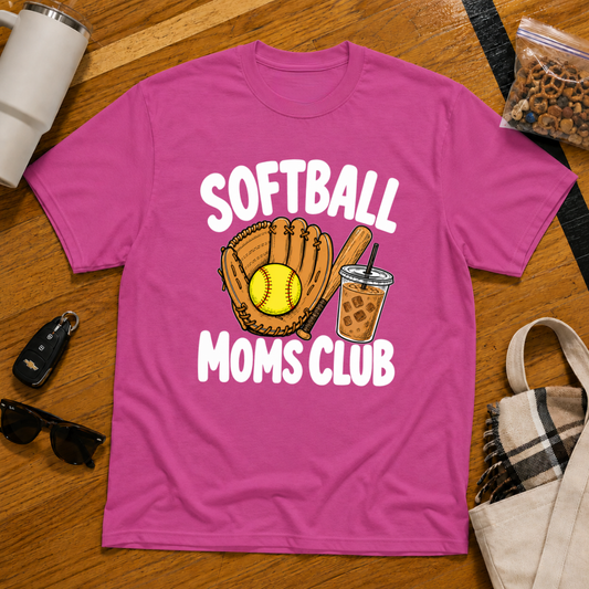 Softball Moms Club Tee