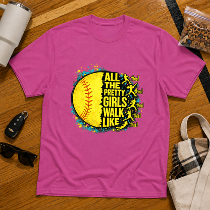 All The Pretty Girls Softball Tee