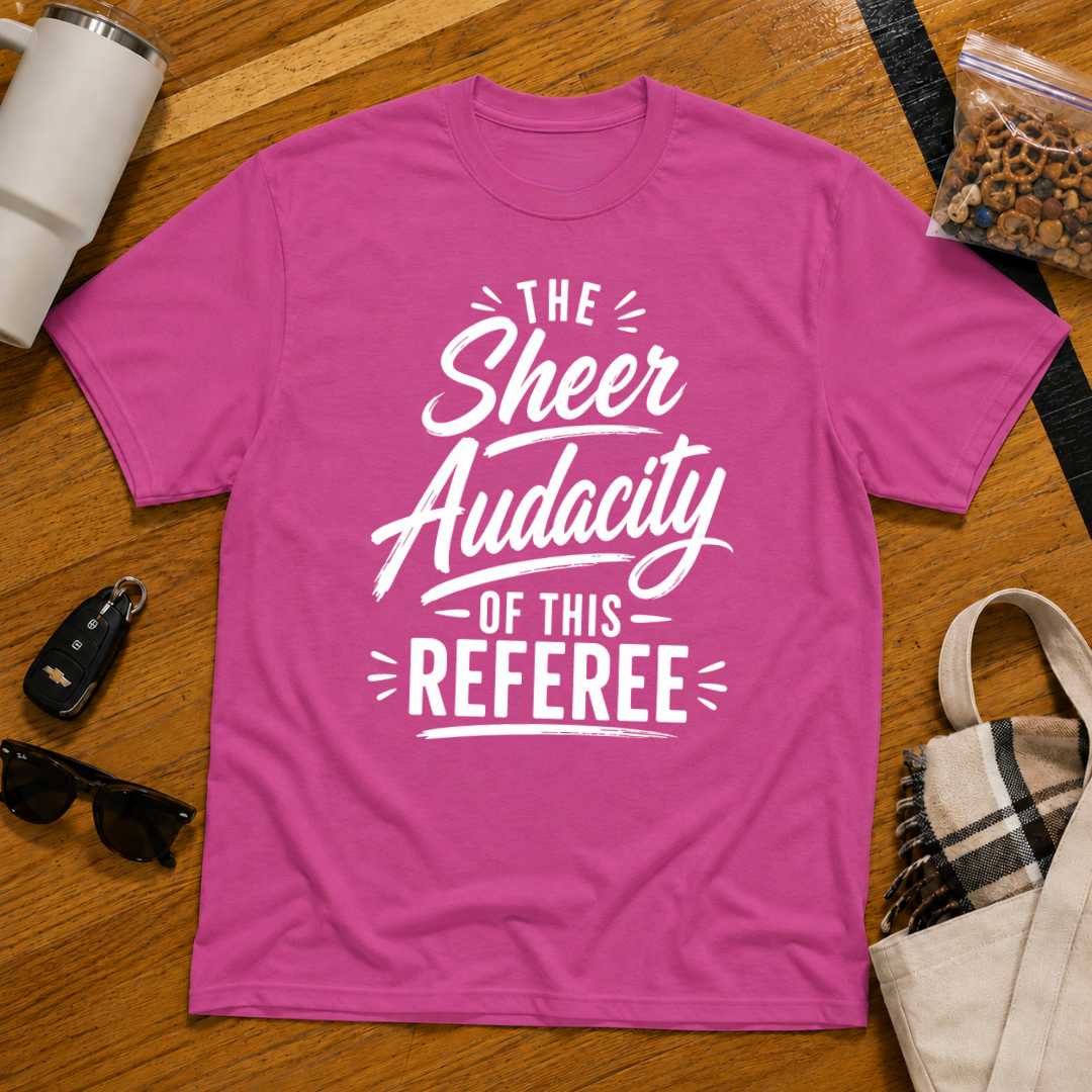 The Sheer Audacity Of This Referee Tee
