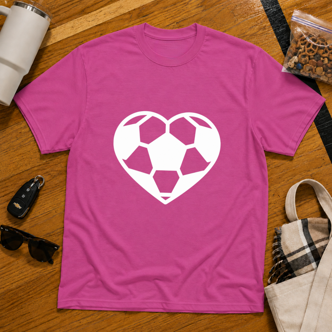 Soccer Heart Tee