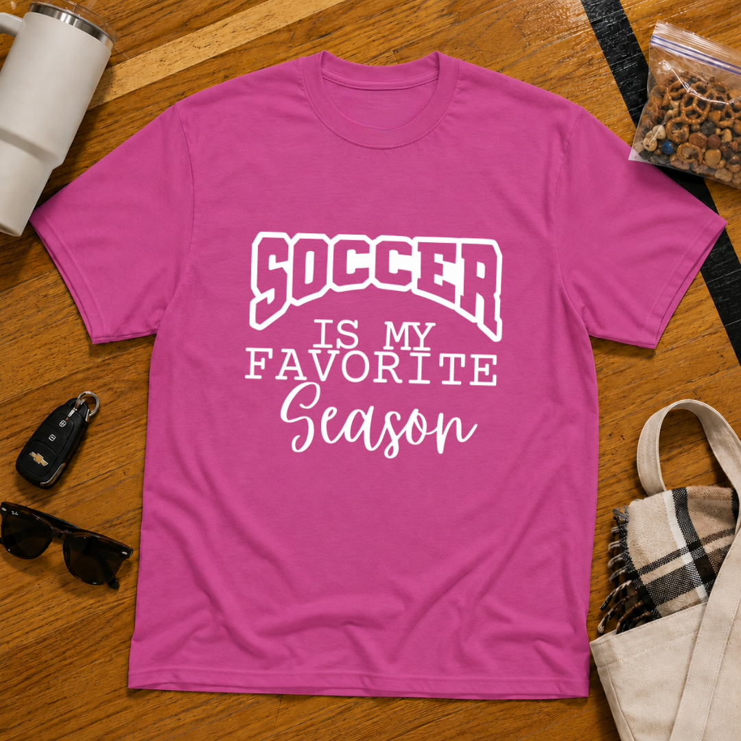 Soccer Is My Favorite Season Tee