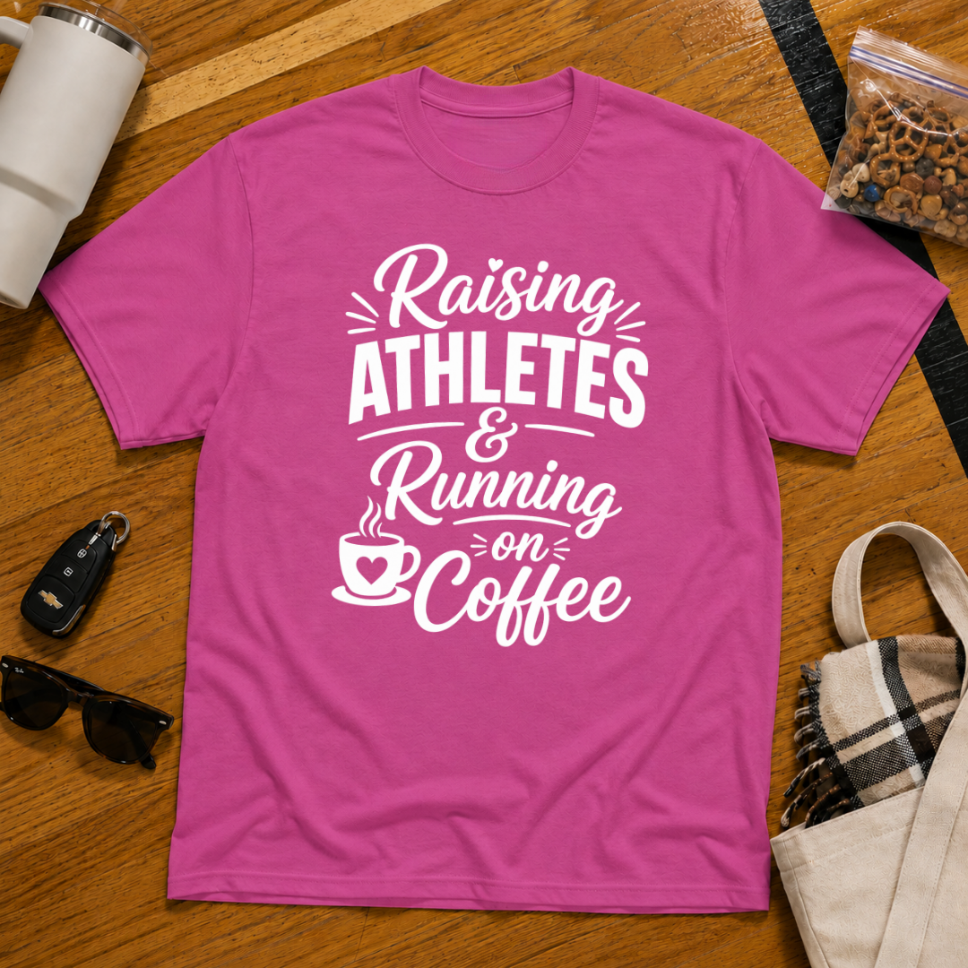 Raising Athletes & Running on Coffee Tee