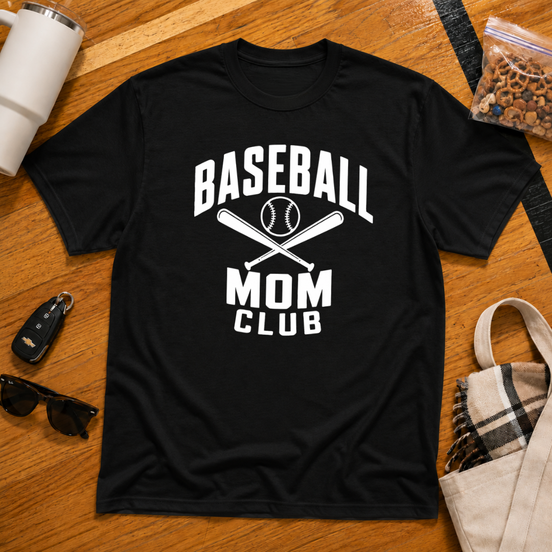Baseball Mom Club Tee