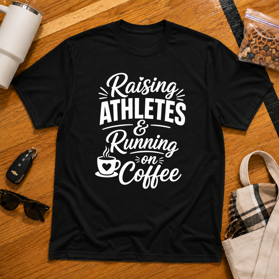 Raising Athletes & Running on Coffee Tee