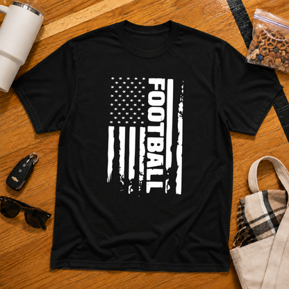 Football Worn Flag Tee