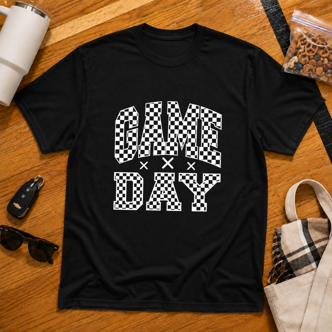Game Day Checkered Tee