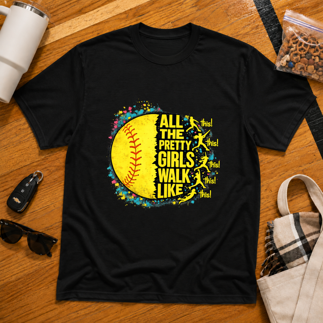 All The Pretty Girls Softball Tee