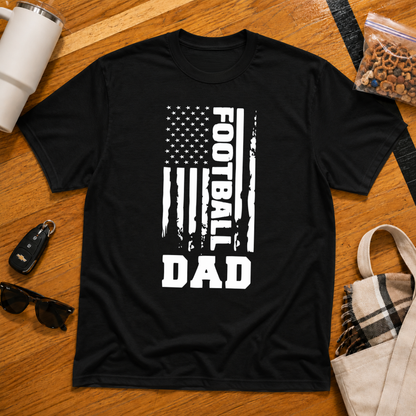 Football Dad Flag Tee