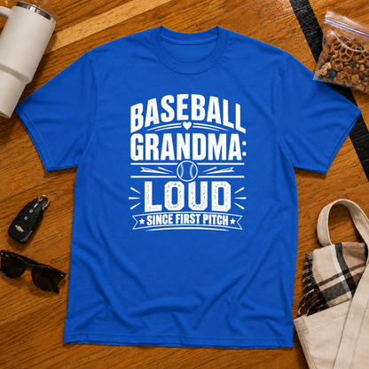 Baseball Grandma: Loud Since First Pitch