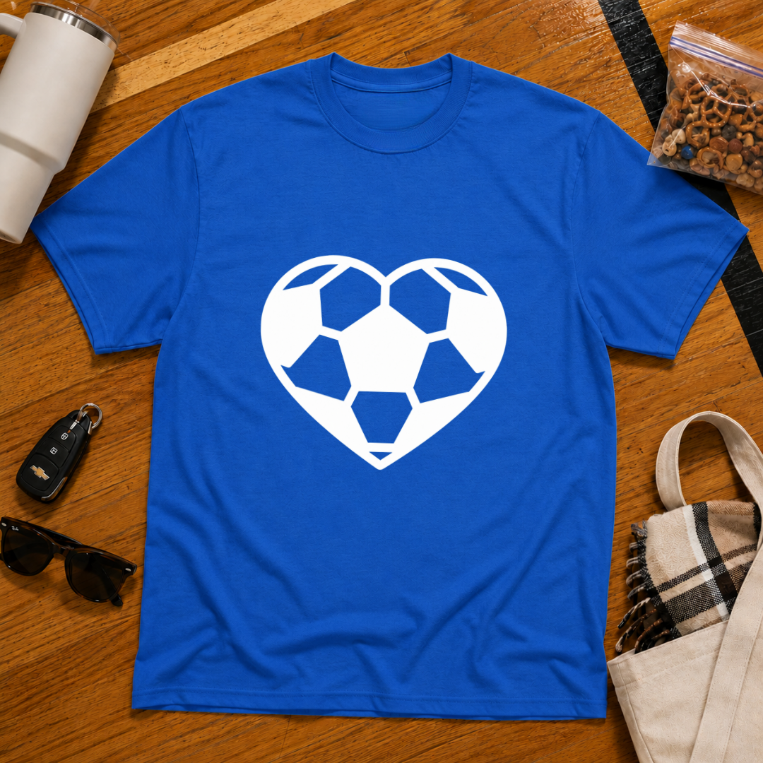 Soccer Heart Tee