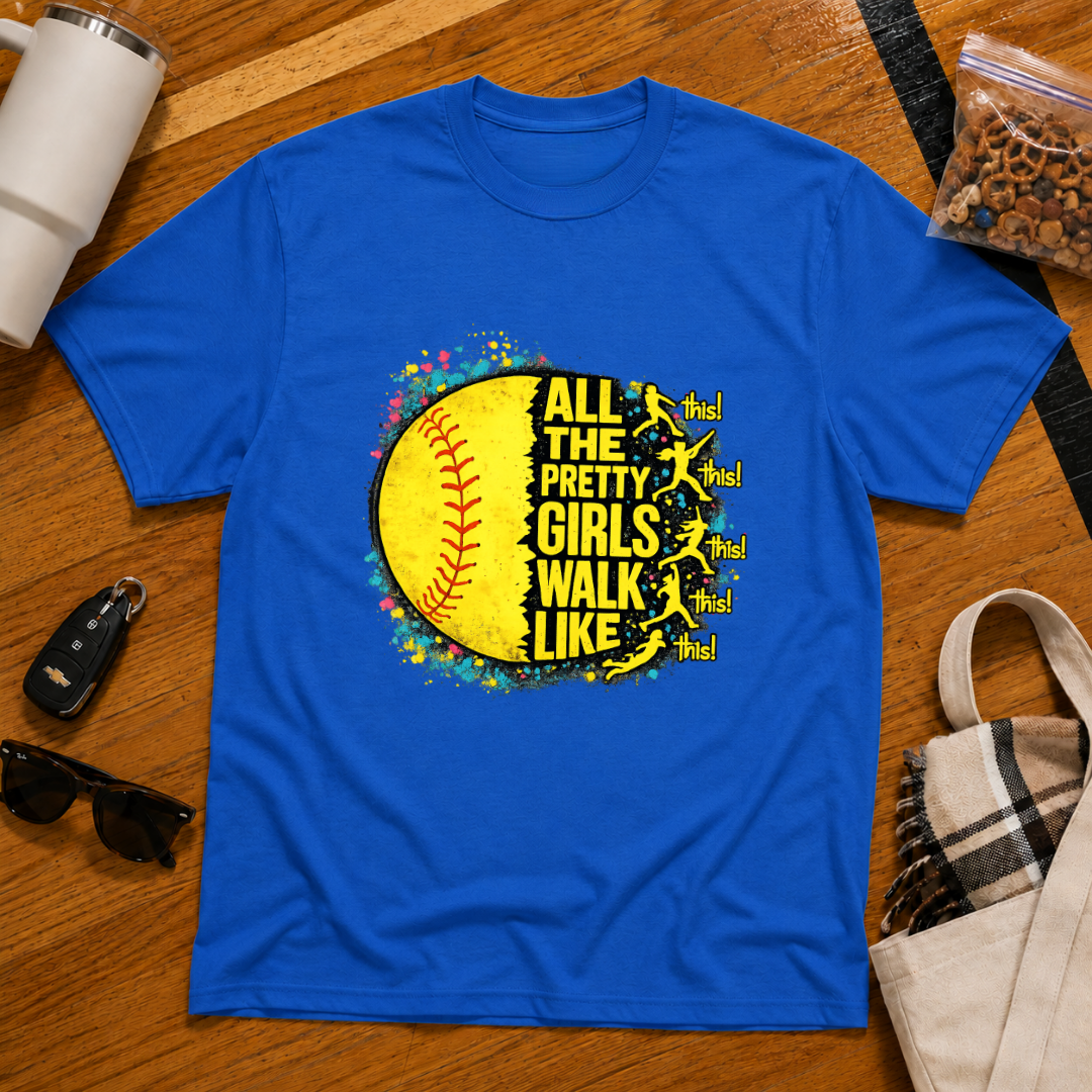 All The Pretty Girls Softball Tee