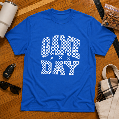 Game Day Checkered Tee