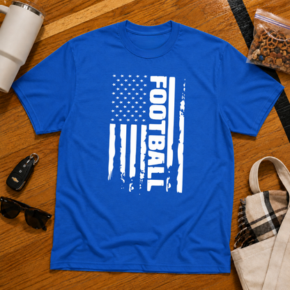 Football Worn Flag Tee