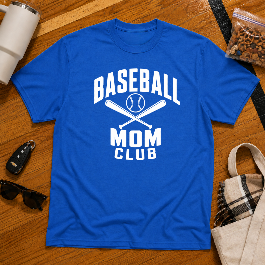 Baseball Mom Club Tee