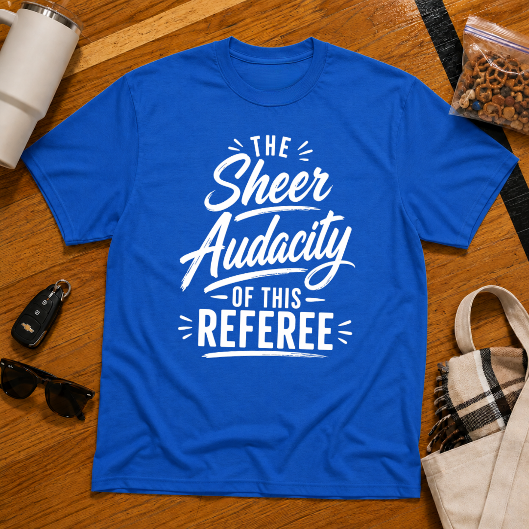 The Sheer Audacity Of This Referee Tee