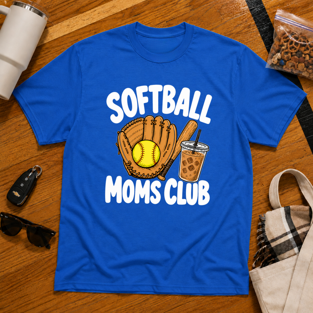 Softball Moms Club Tee