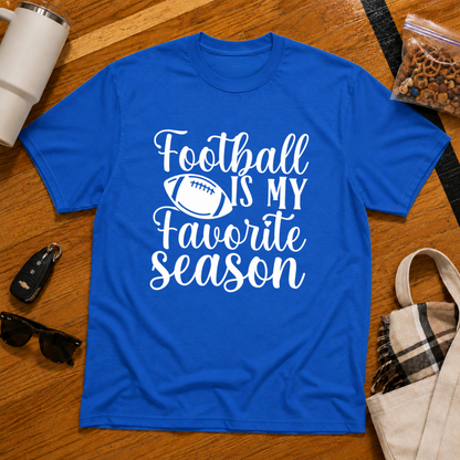 Football Is My Favorite Season Tee