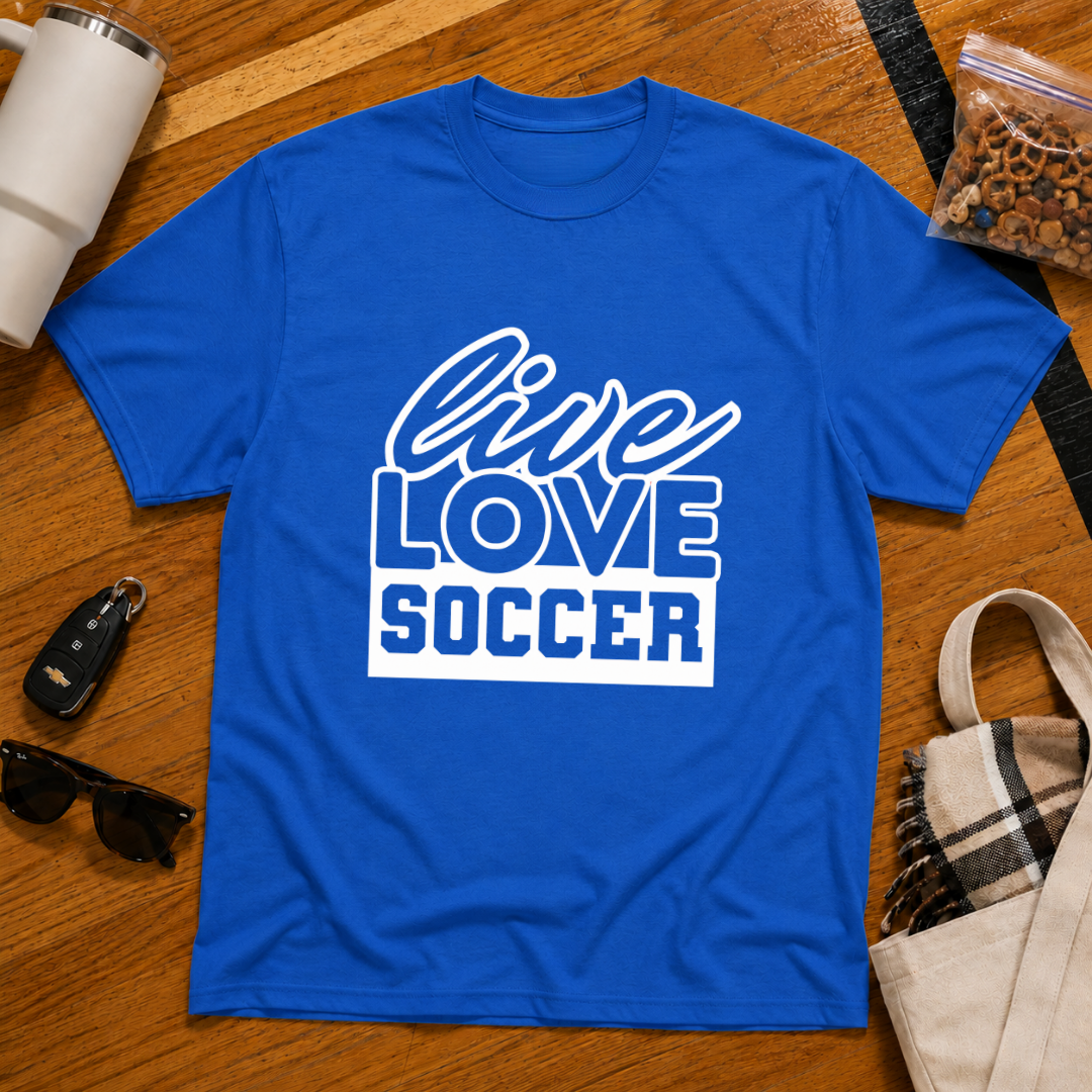 Live Love Soccer Tee