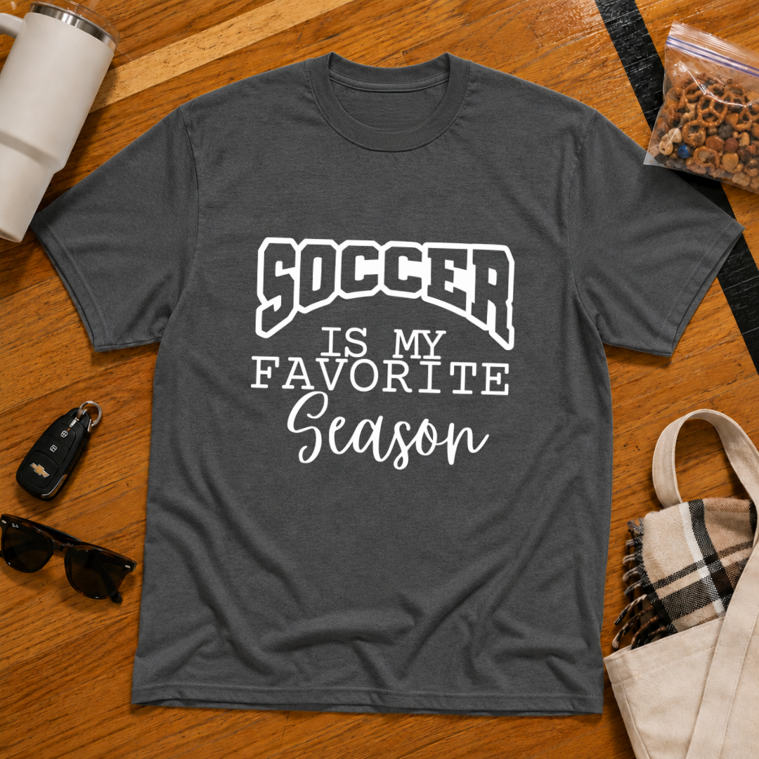 Soccer Is My Favorite Season Tee