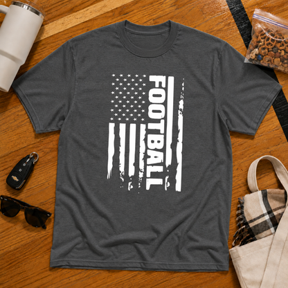 Football Worn Flag Tee