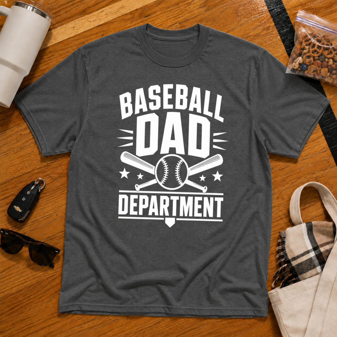 Baseball Dad Department Tee