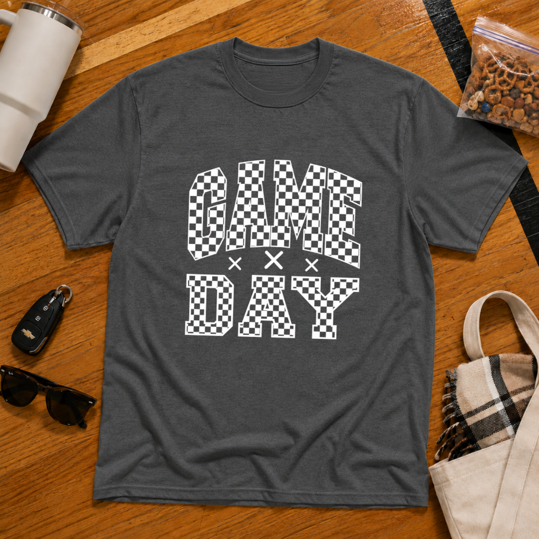 Game Day Checkered Tee