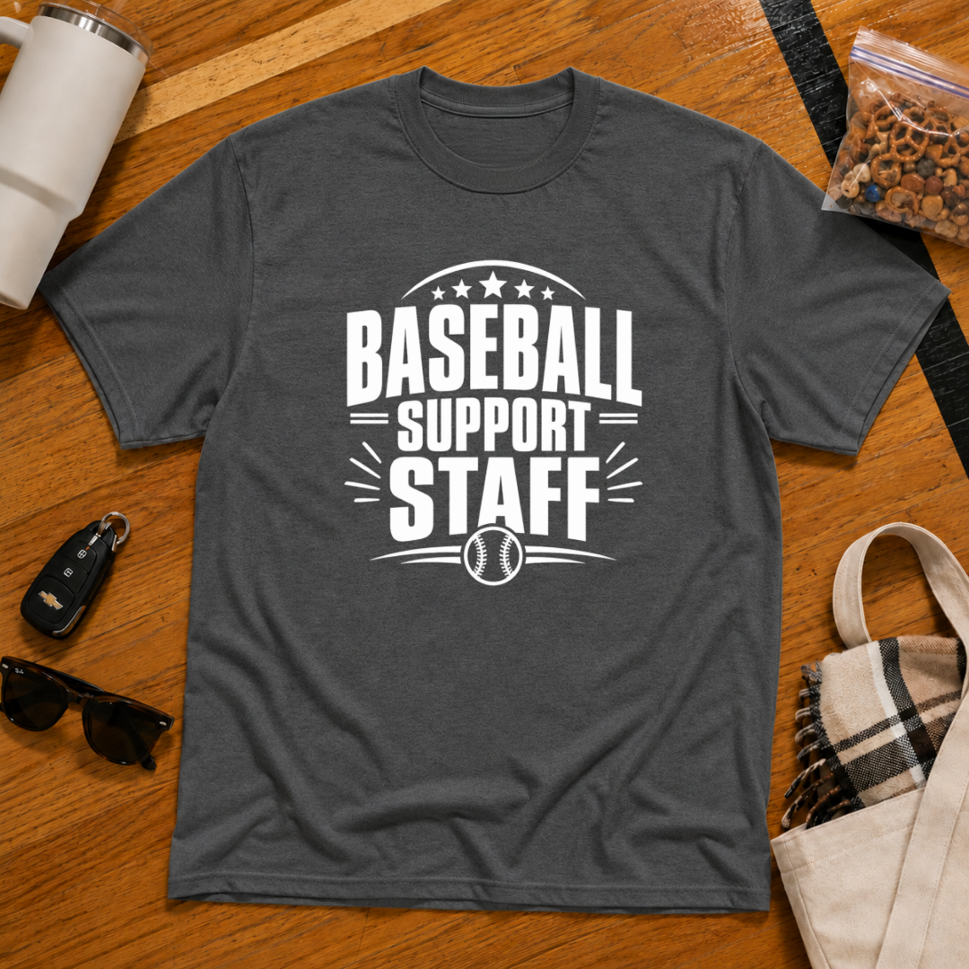 Baseball Support Staff Tee