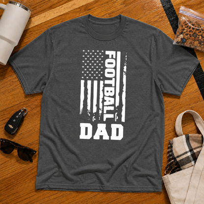 Football Dad Flag Tee