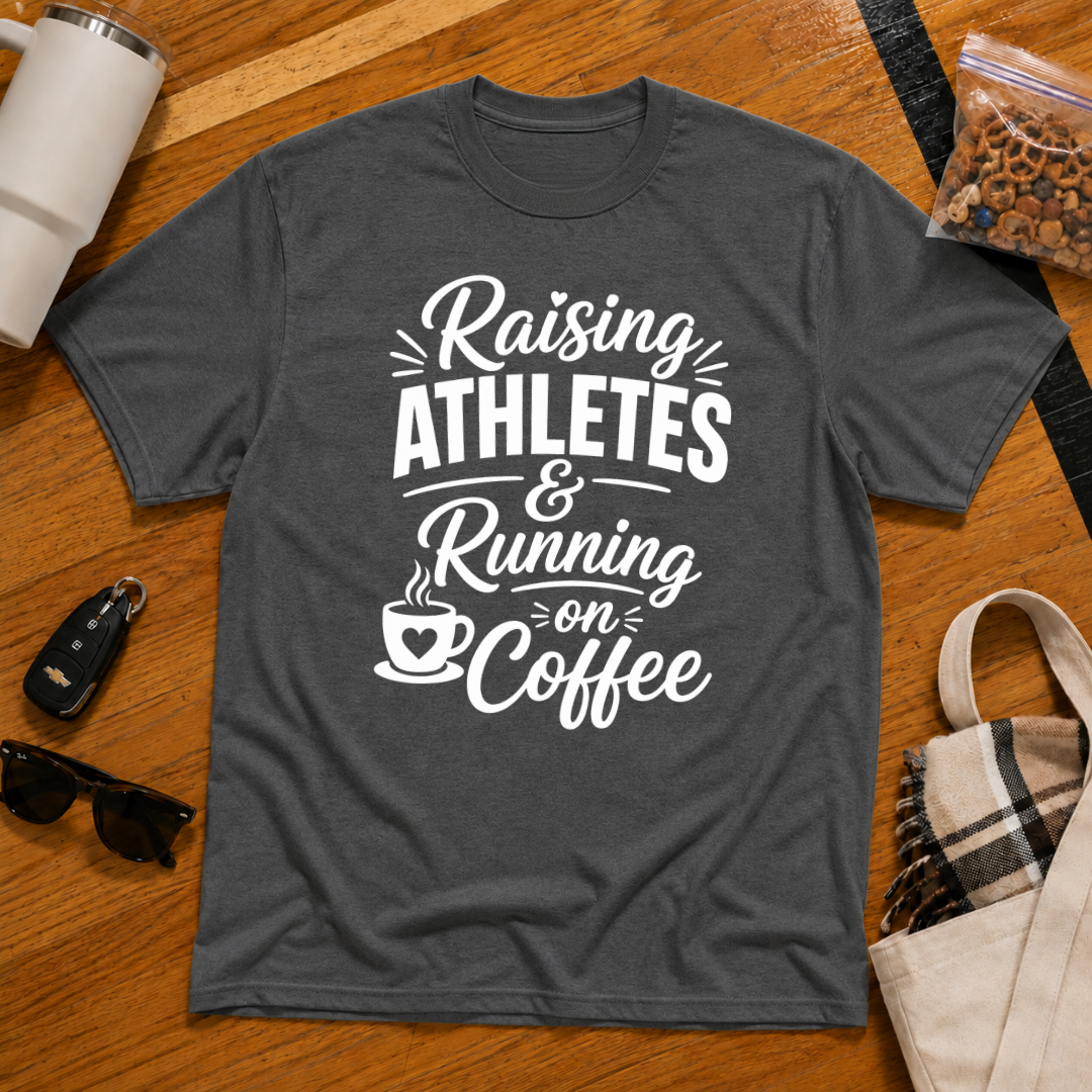 Raising Athletes & Running on Coffee Tee