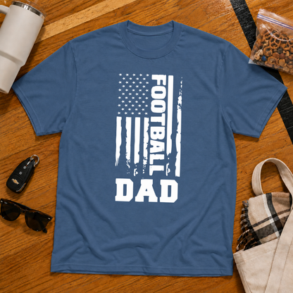 Football Dad Flag Tee