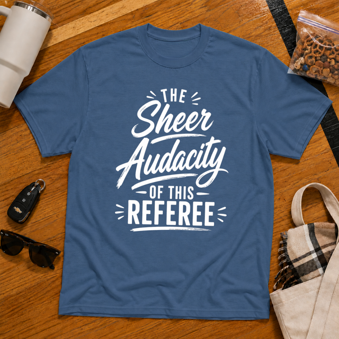 The Sheer Audacity Of This Referee Tee