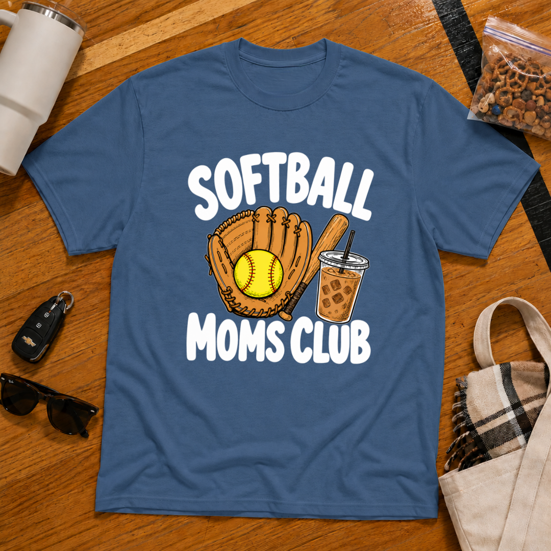 Softball Moms Club Tee