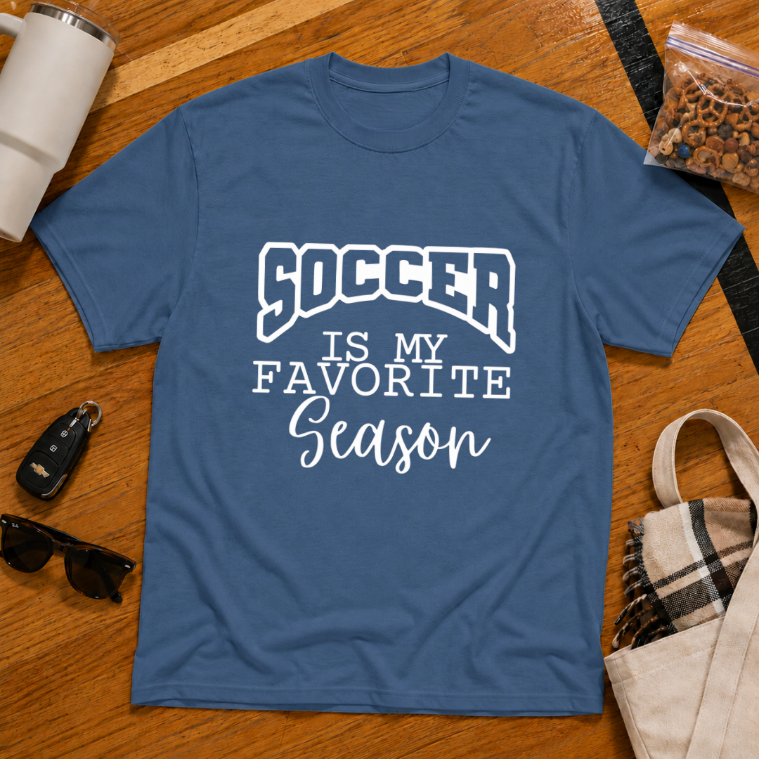 Soccer Is My Favorite Season Tee