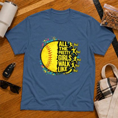 All The Pretty Girls Softball Tee