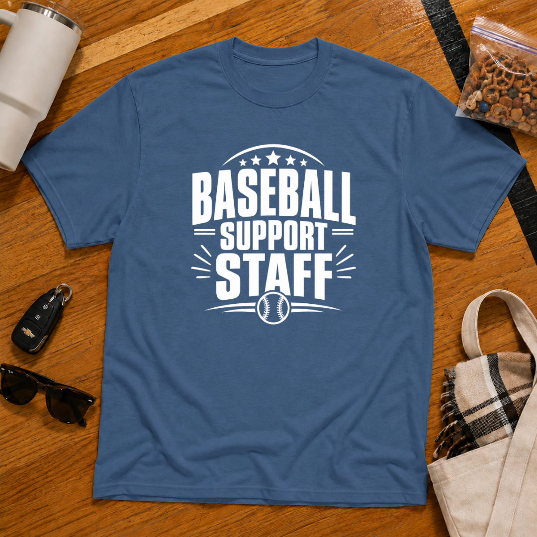 Baseball Support Staff Tee